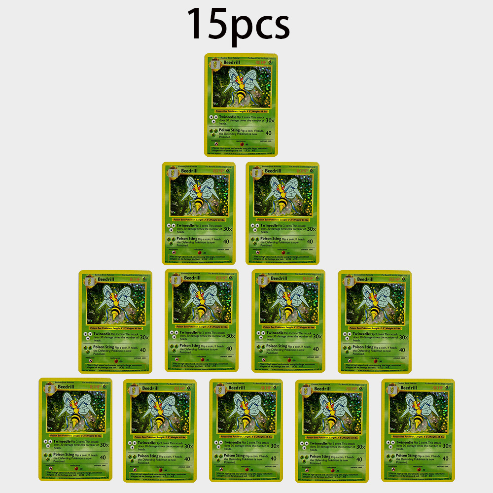 Vintage Pokemon Collectible - DIY PTCG Collection Card Beedrill Vintage