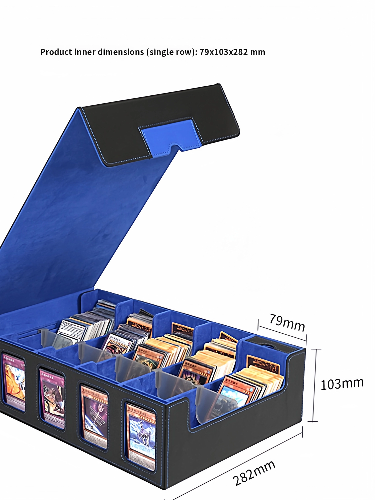 Collectible & Vintage Dolls For Wedding - Multi‑Compartment PU Leather TCG Card Storage