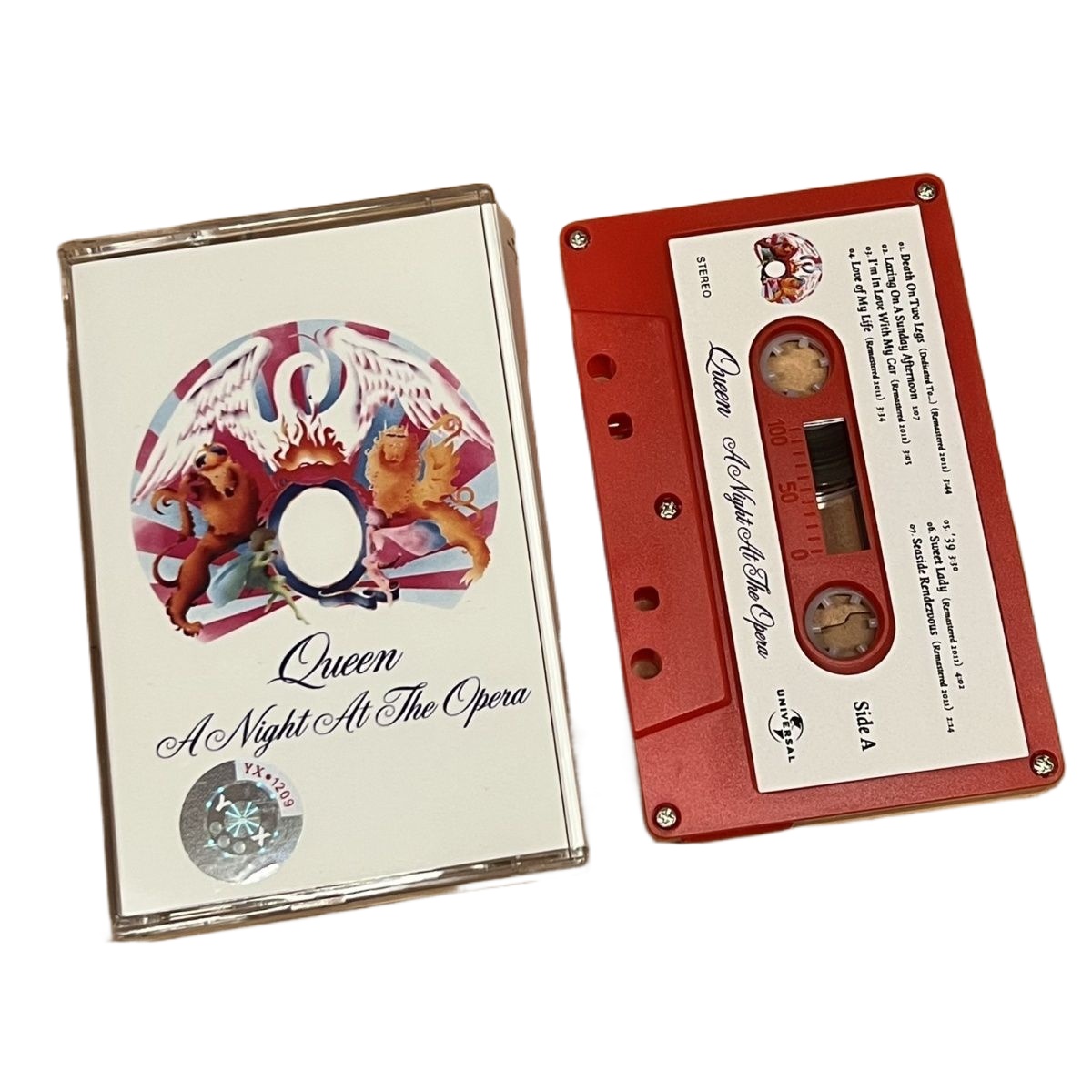 Vintage Collectibles & More Llc Photos - Red Cassette Tape Classic Rock Music