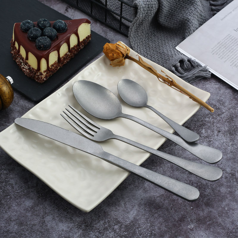 Vintage Collectible Spoons - 304 Stainless Steel Retro Cutlery Set