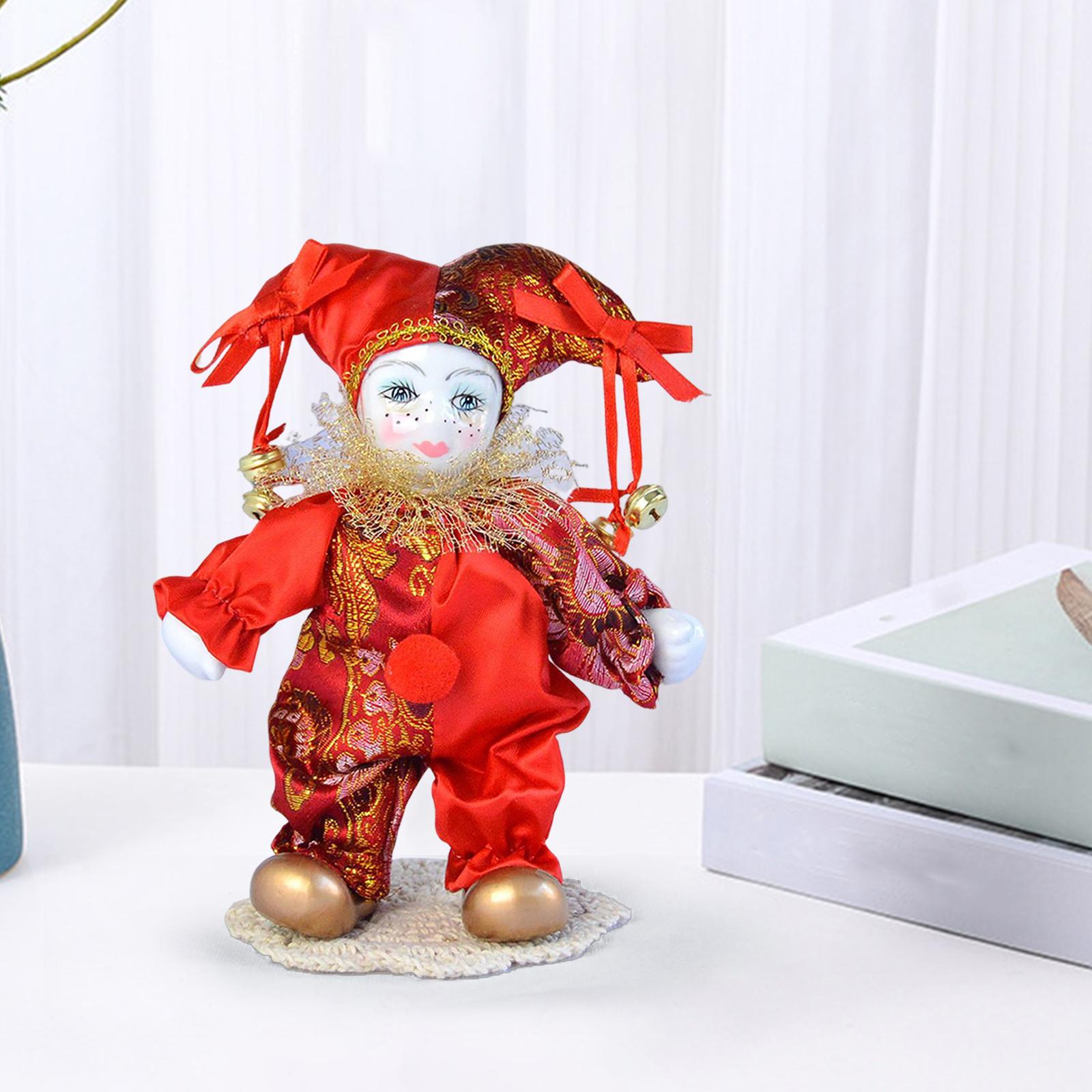 Vintage Harlequin Doll Antique - Vintage Collectible Porcelain Dolls 评论和价格
