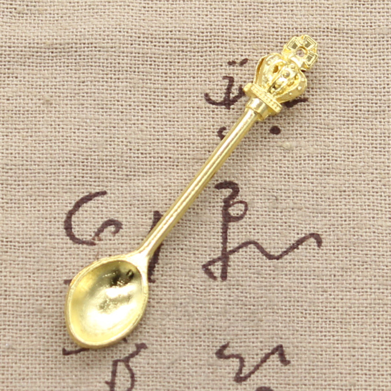 8pcs Charms Kitchen Spoon Crow - Vintage Collectible Spoons 评论和价格