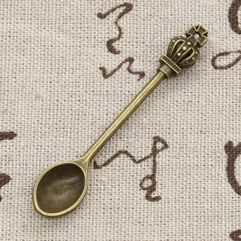 8pcs Charms Kitchen Spoon Crow - Vintage Collectible Spoons 评论和价格