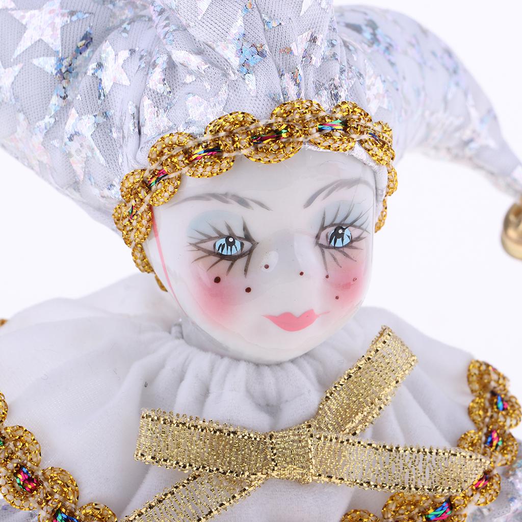 Porcelain Dolls Clown 16cm Vin - Vintage Collectible Porcelain Dolls 评论和价格