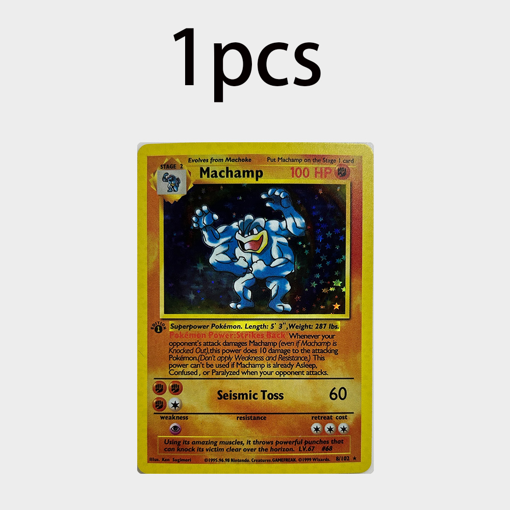 15Pcs PTCG Machamp Card Vintag - Vintage Pokemon Collectible 评论和价格