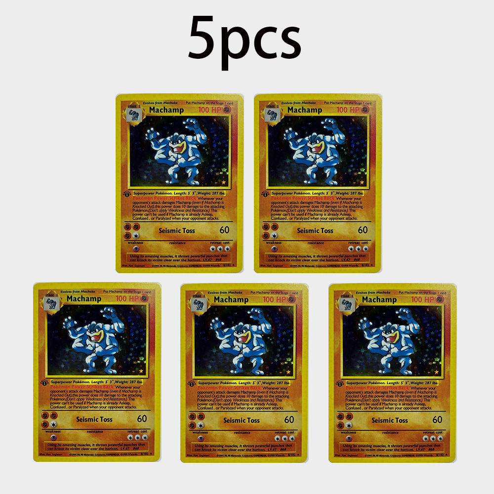 15Pcs PTCG Machamp Card Vintag - Vintage Pokemon Collectible 评论和价格