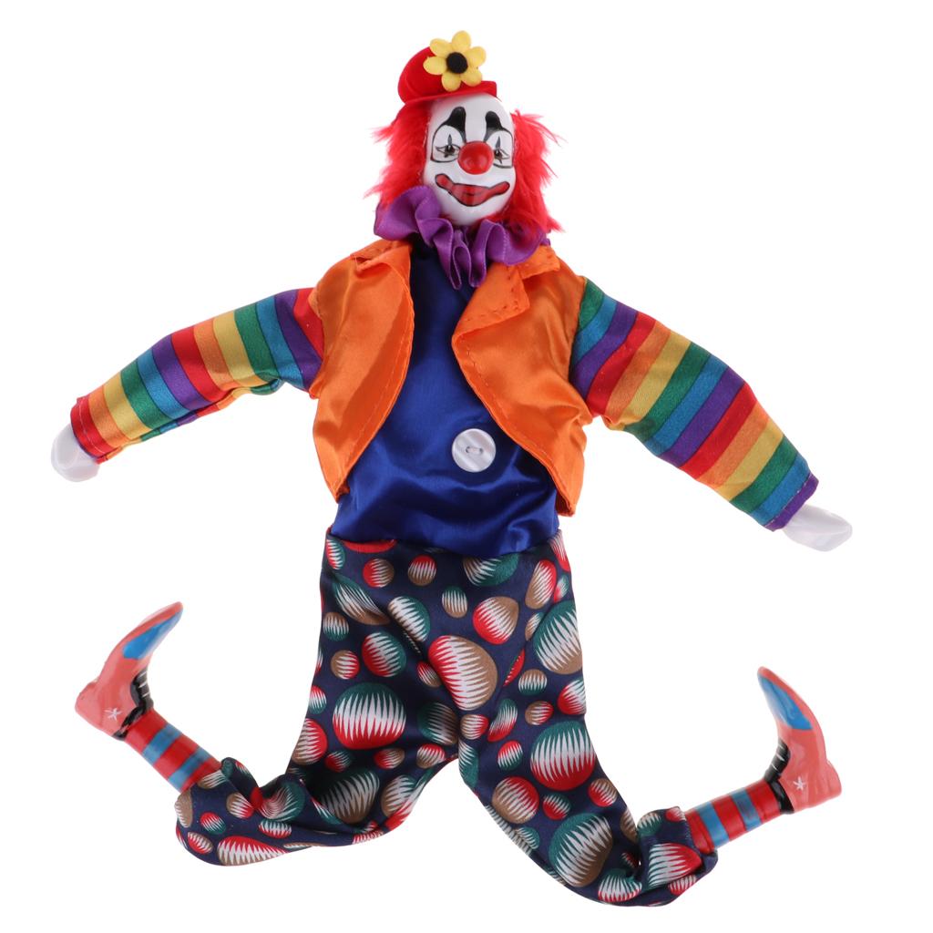 Porcelain Clown Doll Vintage C - Vintage Collectible Porcelain Dolls 评论和价格