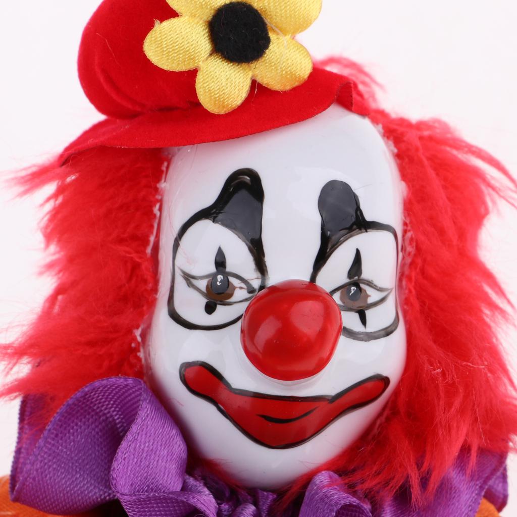 Porcelain Clown Doll Vintage C - Vintage Collectible Porcelain Dolls 评论和价格