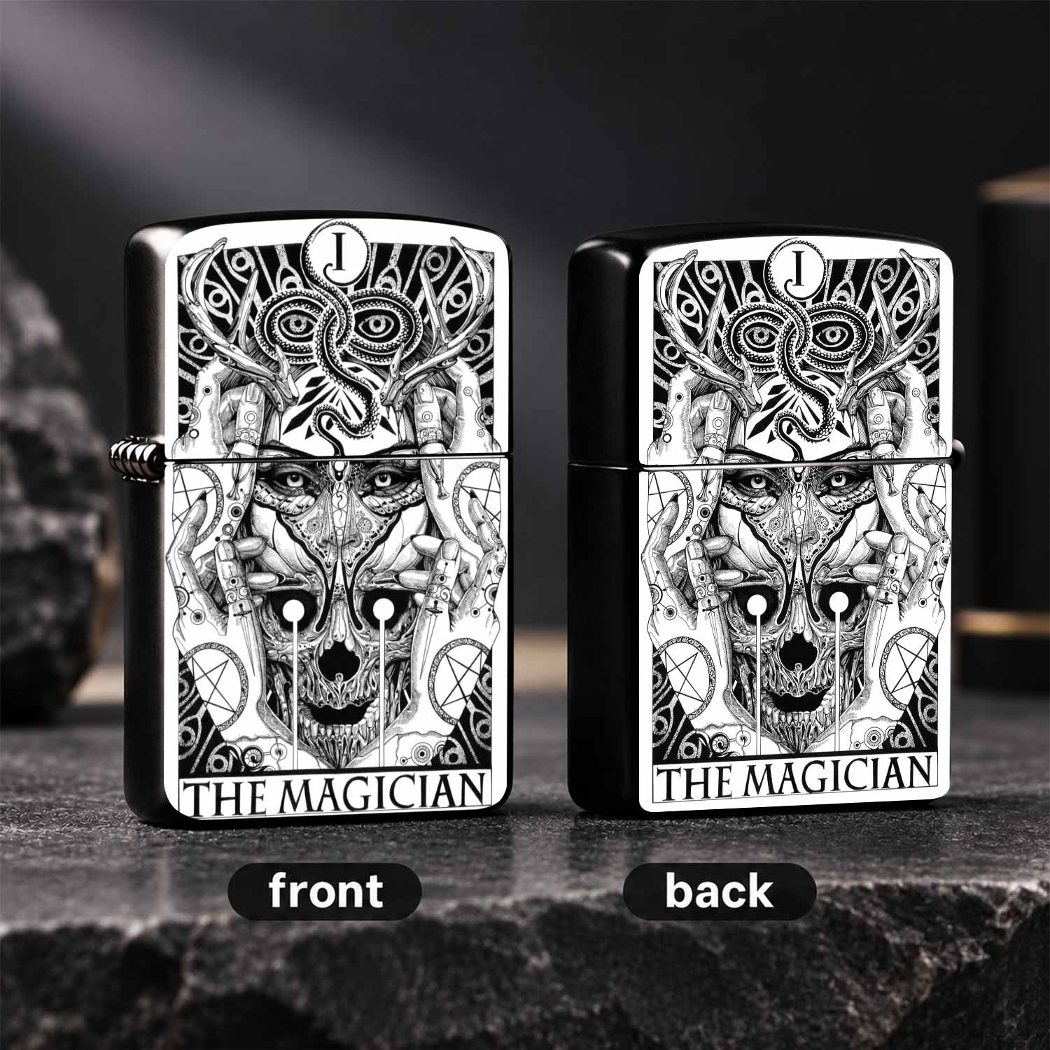Vintage Dark Tarot The Magicia - Vintage Collectible Show 评论和价格