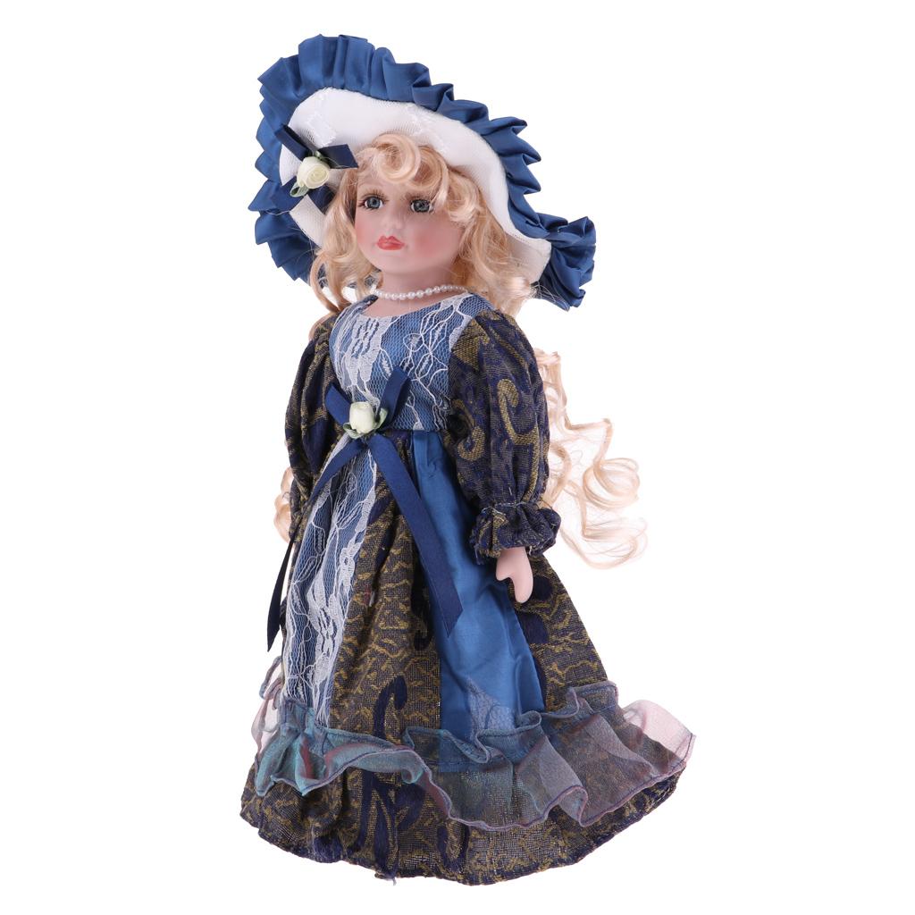 Vintage Porcelain Doll 30cm Co - Vintage Collectible Porcelain Dolls 评论和价格