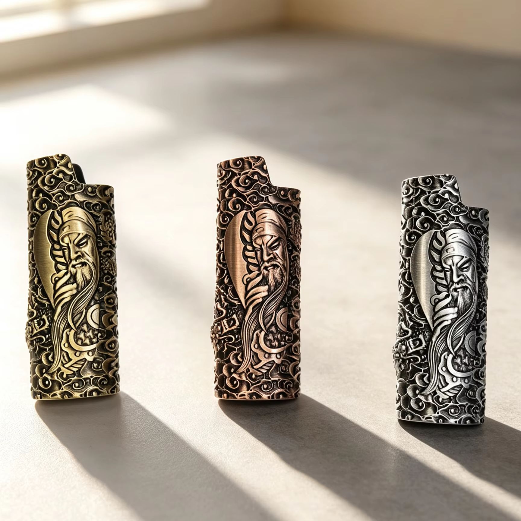 Zinc Alloy Lighter Case For BI - Vintage Collectibles & More Llc Photos 评论和价格