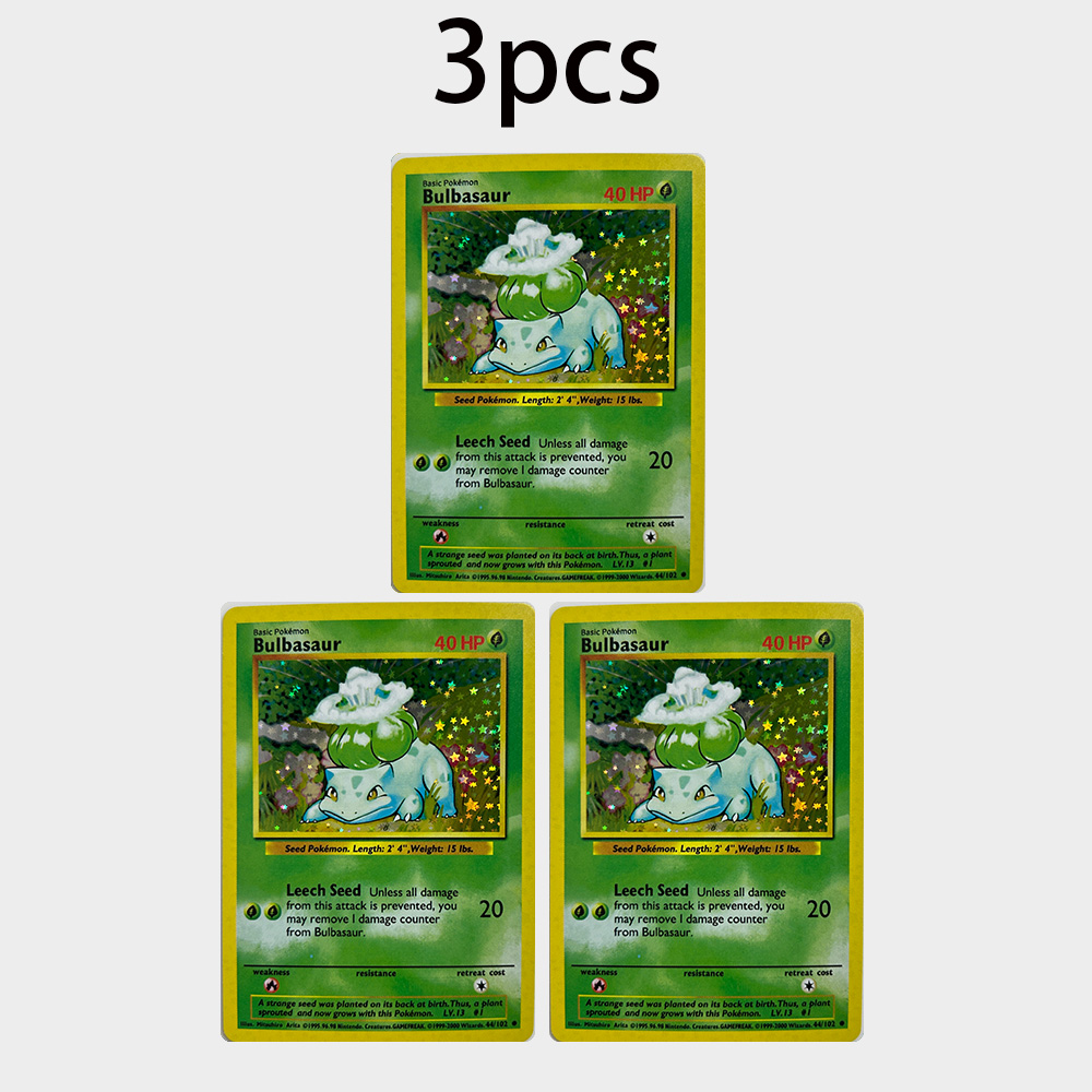DIY PTCG TCG Cards Bulbasaur V - Vintage Pokemon Collectible 评论和价格
