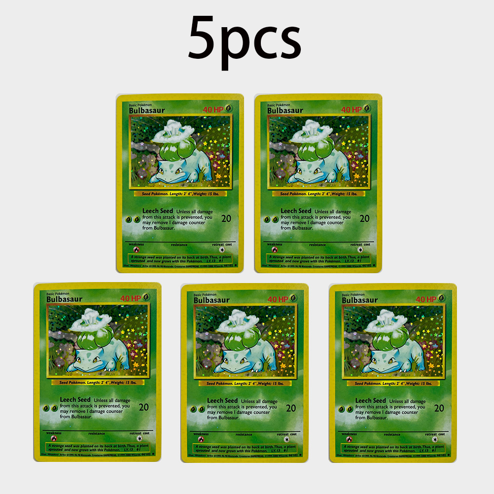 DIY PTCG TCG Cards Bulbasaur V - Vintage Pokemon Collectible 评论和价格